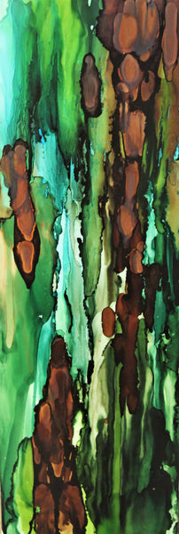 The Old Growth Dance - #005 in Life with Trees Series (12 x 36)